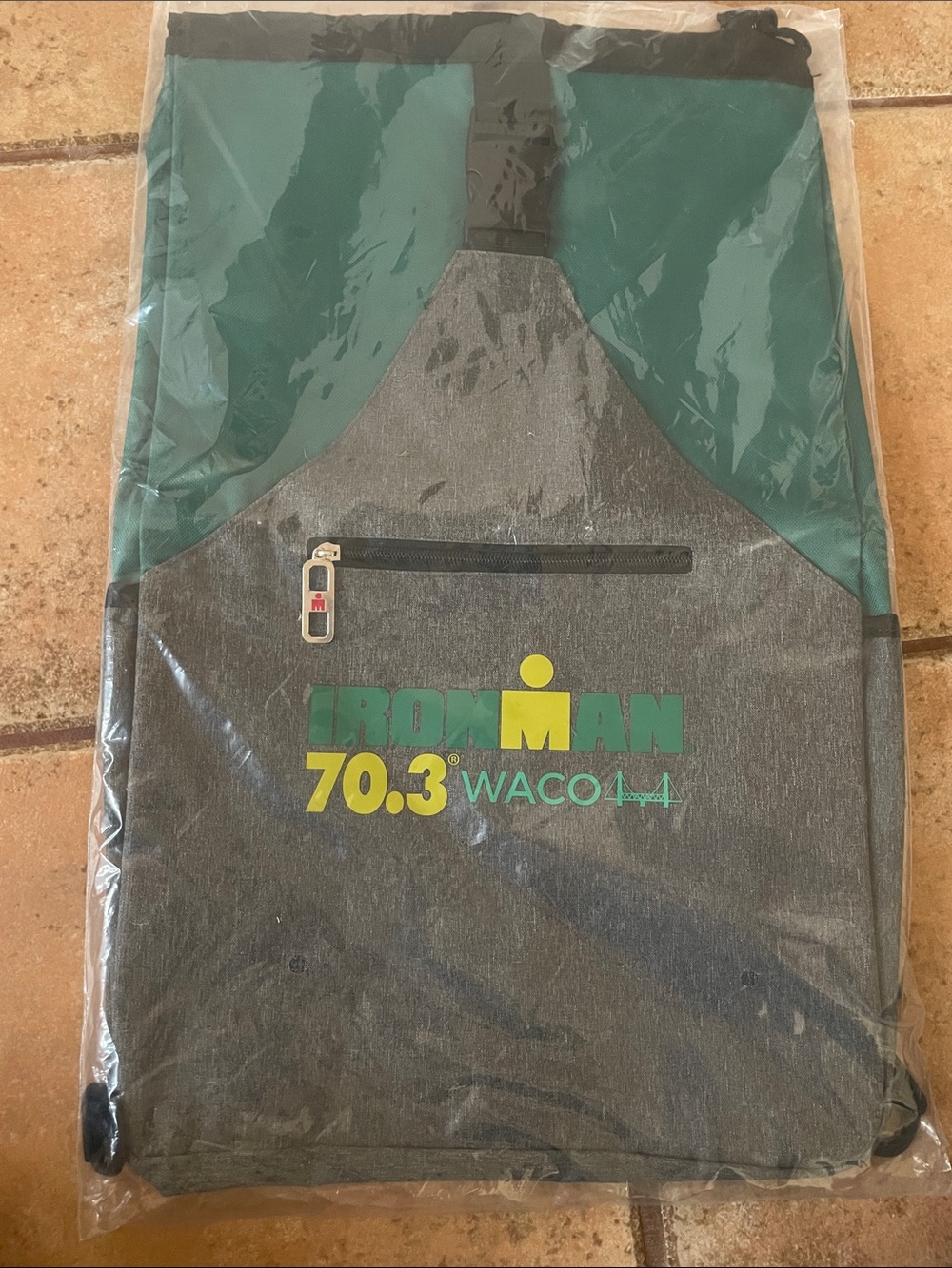 Iron Man Teal and Gray Sling Backpack